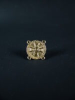 Bague En poids Akan - Roue marine - Bague unisexe