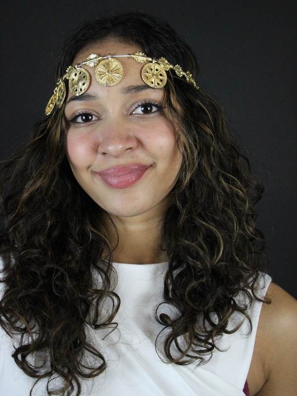 Collier mixte en Poids Akan – Bijou de tête-Bijou modulable