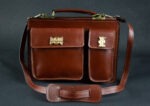 Cartable Akan Prestige marron