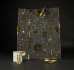 Coffret Bague et Bracelet - Cauris en bronze- Bague trio de cauris en vertical - Coffret Bronze Cauris Impériale