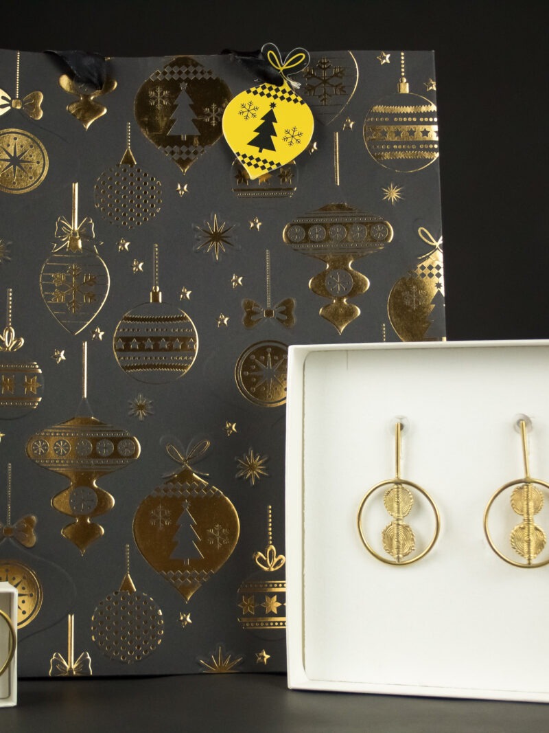Coffret Ornement Akan de deux bijoux