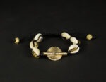 Bracelet en Poids Akan et Cauris