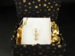 Coffret Bague et Bracelet - Cauris en bronze- Bague trio de cauris en vertical - Coffret Bronze Cauris Impériale