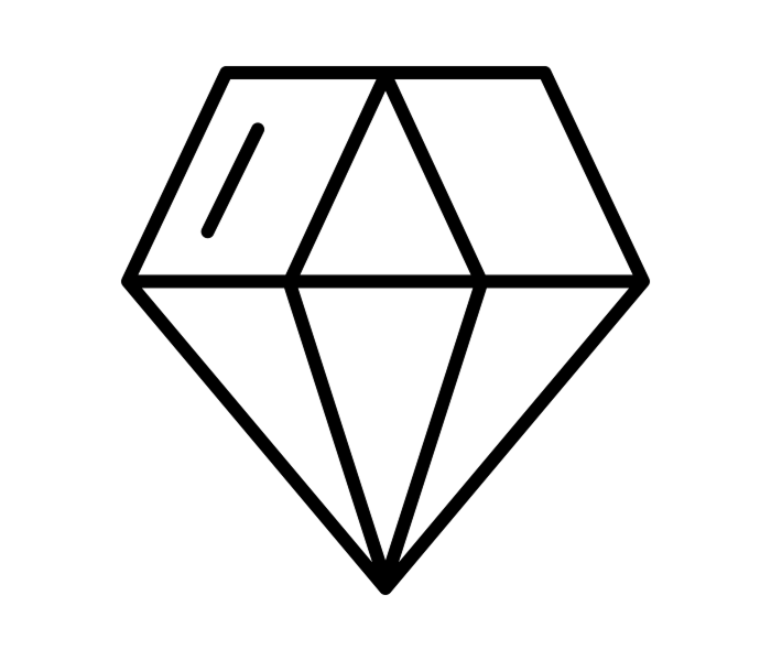 Icône diamand