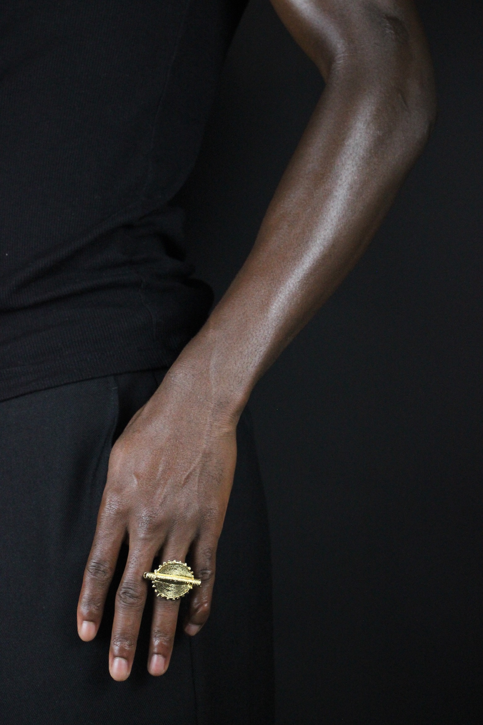 Bague En poids Akan - Soleil