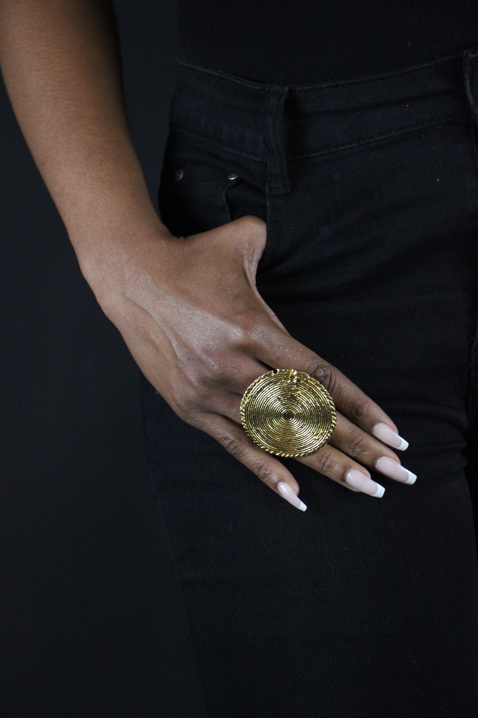 Bague en Poids Akan- Pièce unique